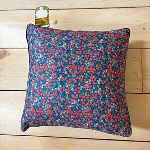 Alice Caroline Made w/Liberty Fabrics Wiltshire Tana Lawn Feather Throw Pillow